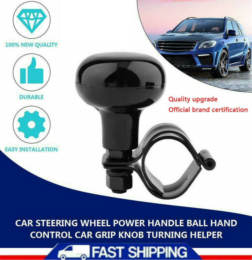 Universal Auto Heavy Duty Suicide Knob Car Steering Wheel Spinner Handle