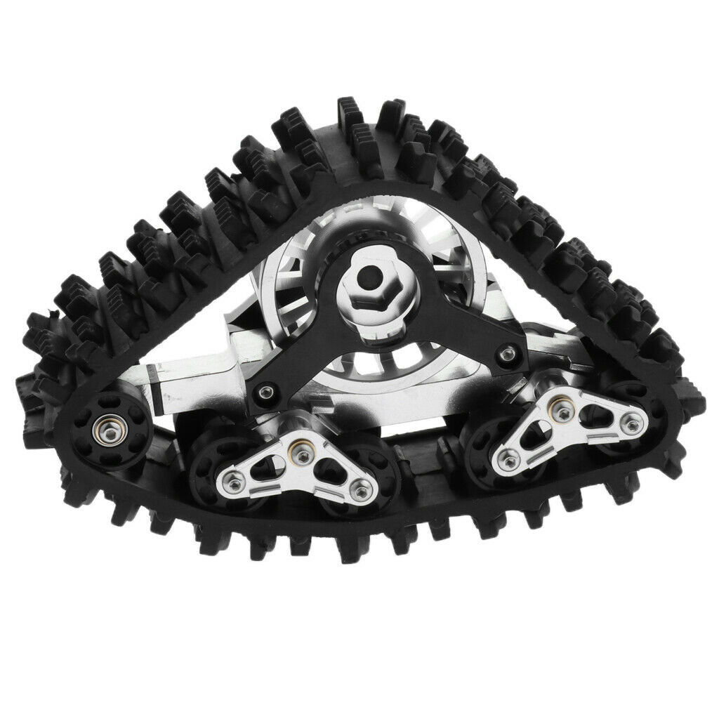 RC Tracks Wheel Snow Tire for Axial SCX10 1/10 RC Crawler Car, Upgrade Parts