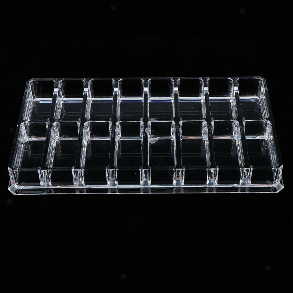 Acrylic Makeup Compact Powder Holder, Blushes, Highlighters Eyeshadow Organizer