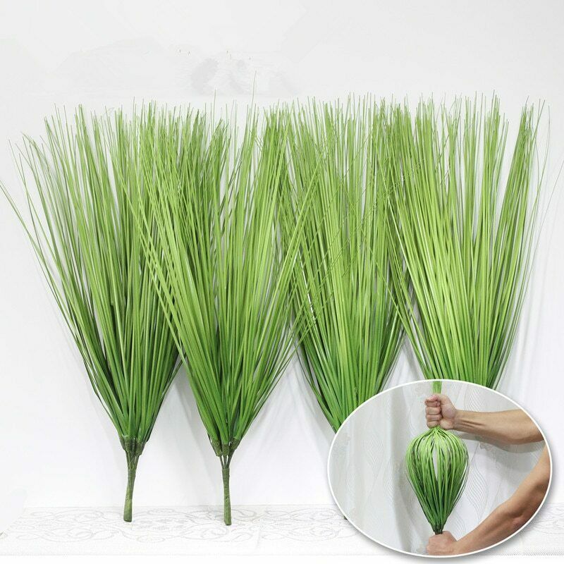 Simulation Flower Grass Leek Leaf Artificial Onion Plant Plastic Wedding Decor