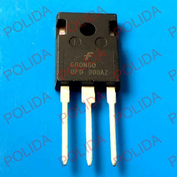 5PCS IGBT Transistor FAIRCHILD TO-3P SGH80N60UFD SGH80N60UFDTU G80N60UFD G80N60