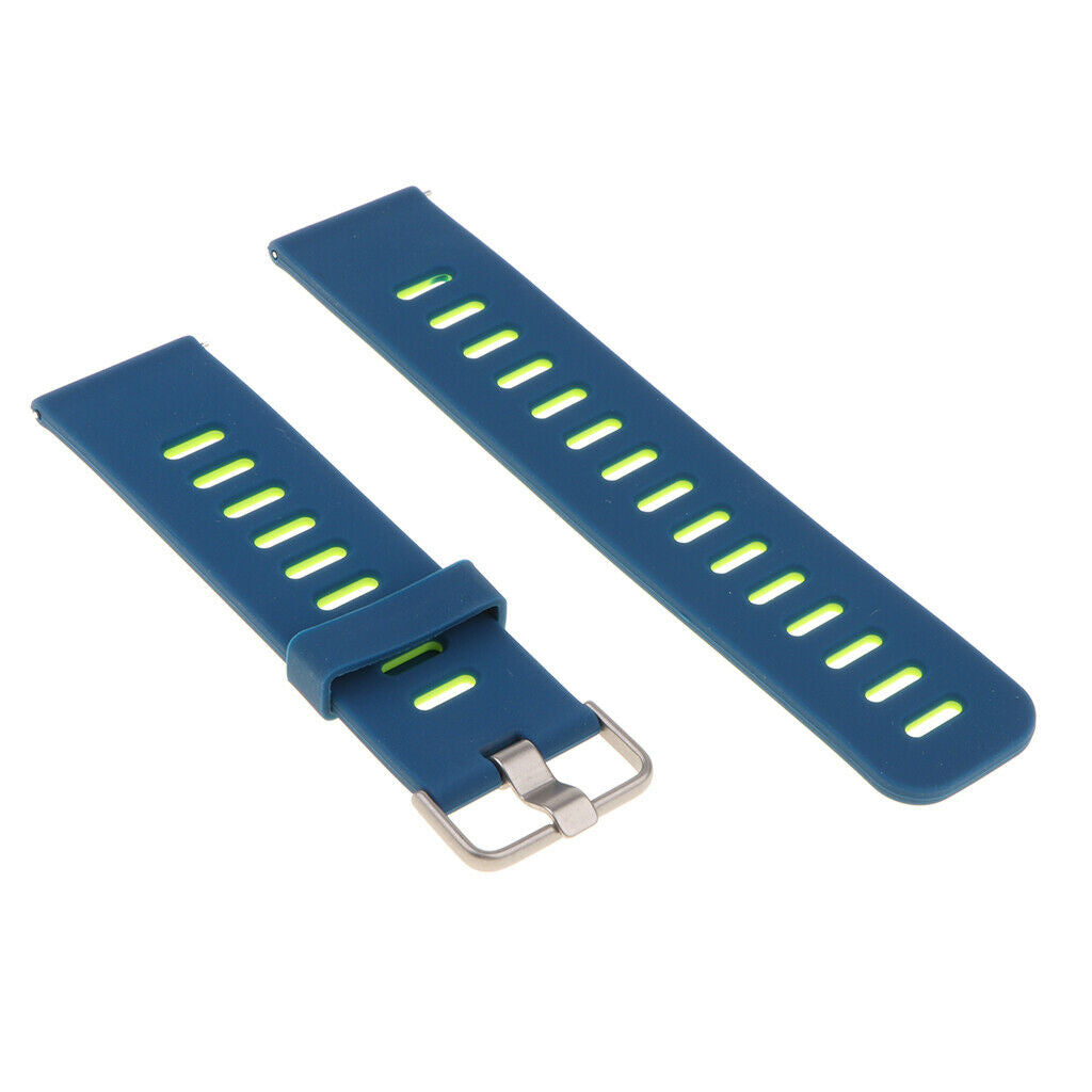 Soft Silicone Sport Wrist Watch Band Strap For   Amazfit blue