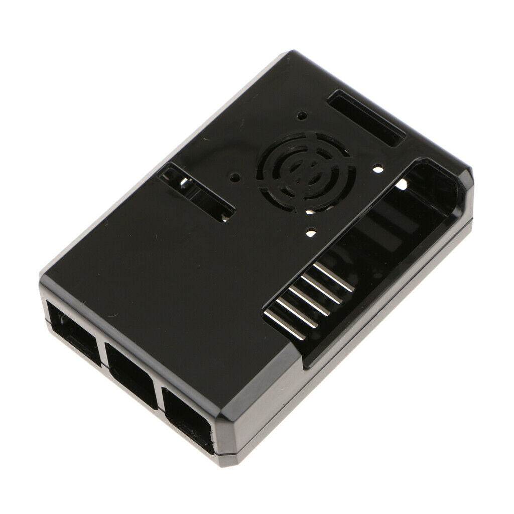Robust ABS case with fan for Raspberry Pi 3 Black