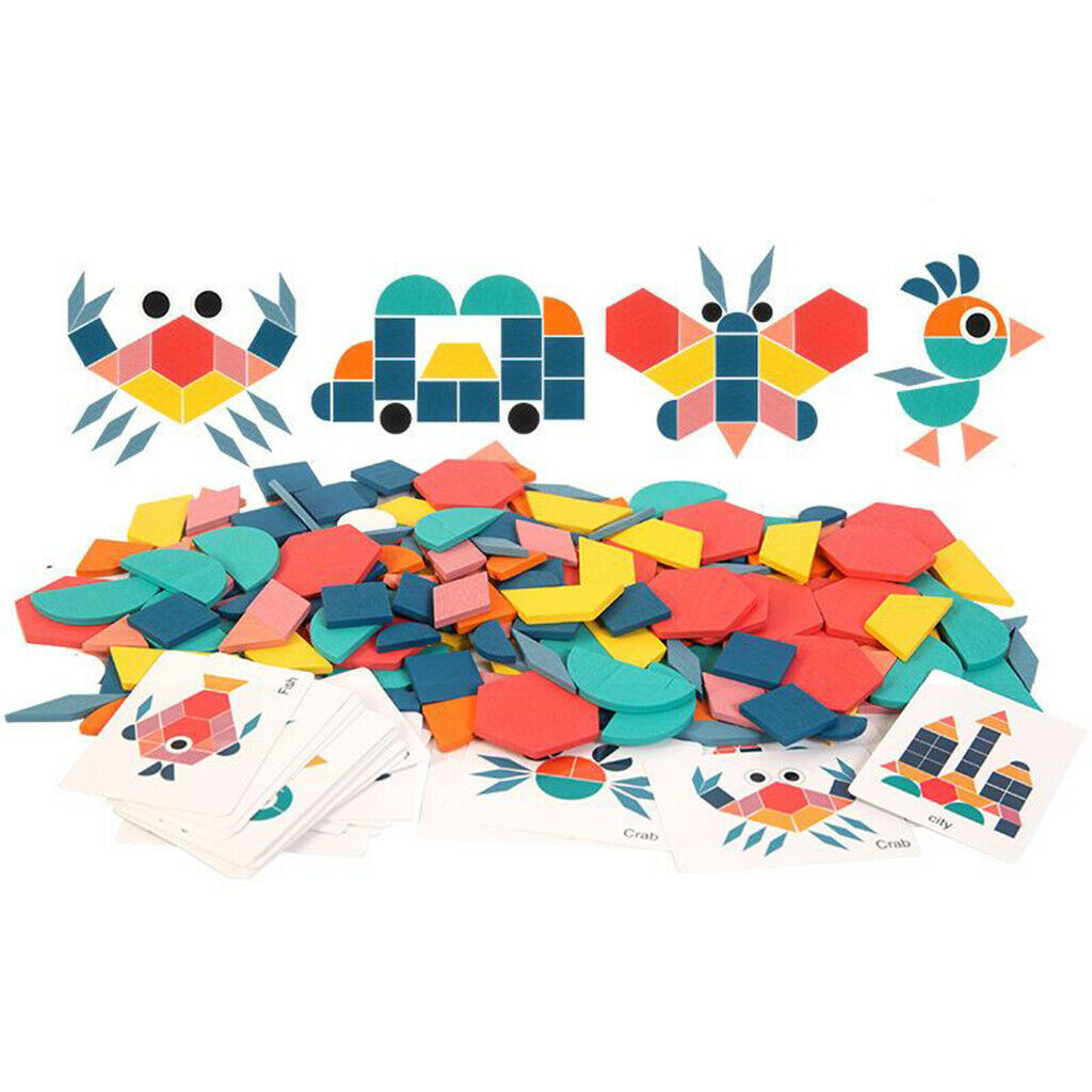 Wooden Jigsaw Puzzles Brain Teaser Montessori Toys for Toddlers Boy Gifts