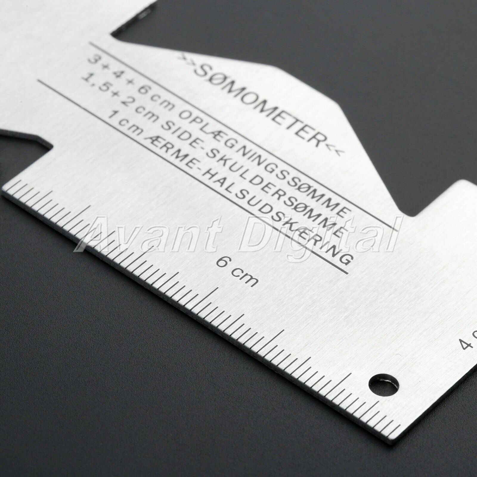 Metal One Side Sewing Gauge Rulers Measuring Tool for DIY Quilting Craft 1Pc