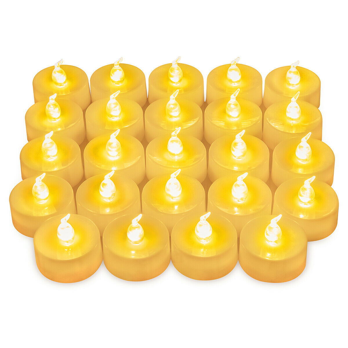 24x Flameless LED Candle Battery Operated Tea Light Flickering Wedding Decor