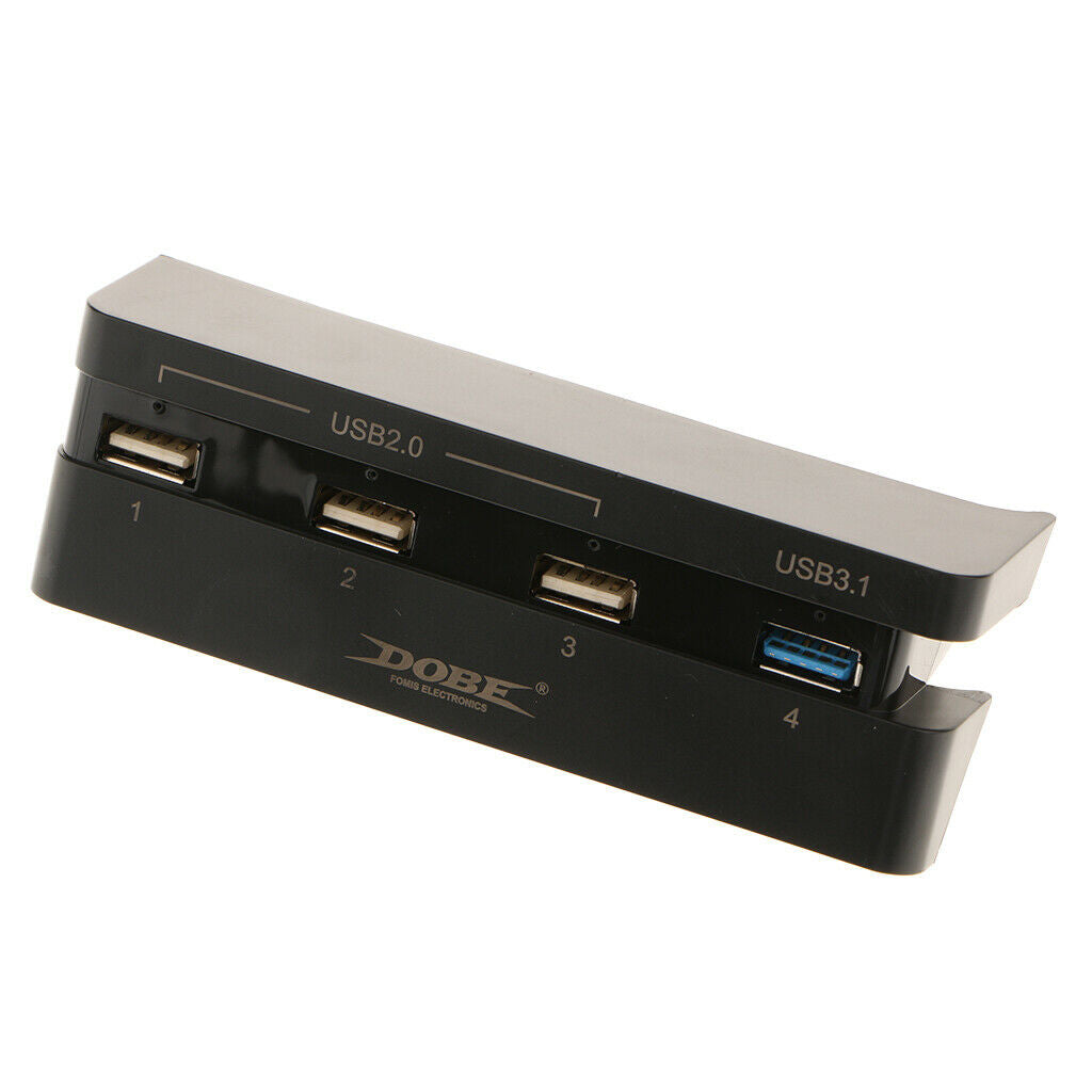USB Hub 4 Port USB 3.1 2.0 High Speed Expansion Hub Charger Controller Adapter