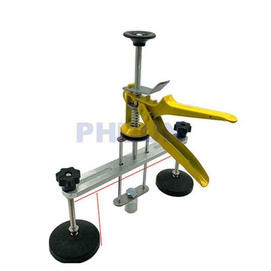Car Panel Paintless Dent Remove Repair Tool T-rod Slide Hammer Bridge Puller Kit