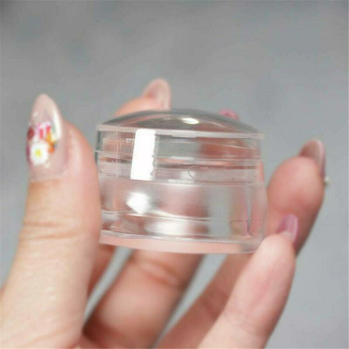 1 Set Clear Nail Art Stamping Transfer Stamper Scraper Plate Manicure Tools Kit