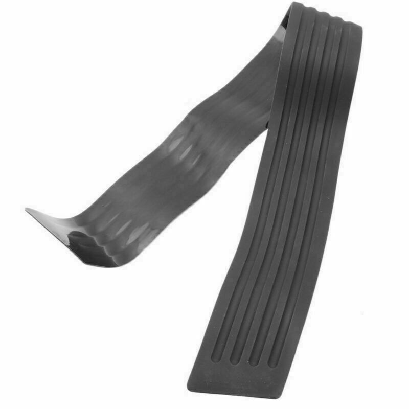 Sill Trunk Scuff Plate Rubber Black Universal Rear Guard Bumper