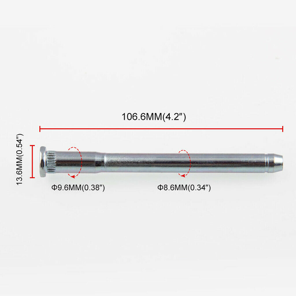 10.66cm Door Hinge Pins Bushing Kit fit for 1994-2004 Chevy S10 GMC S15