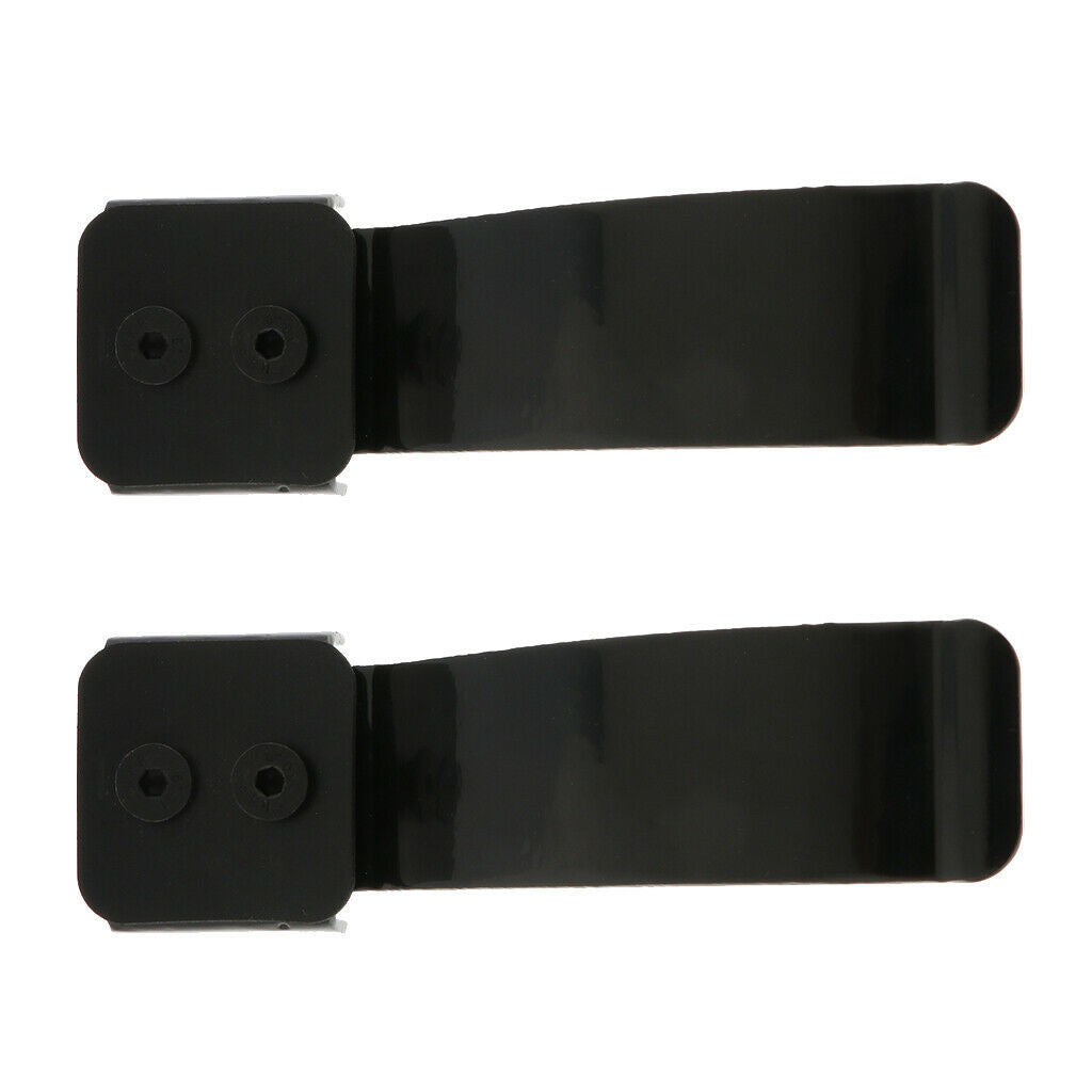 2pcs Stainless Steel Scooter Flex Brake Hardware Kit 100mm 110mm Black