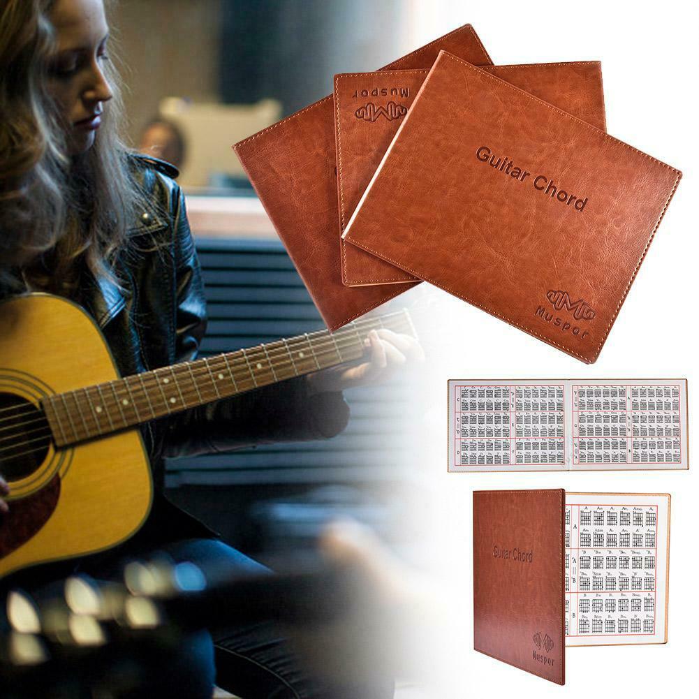 Muspor Guitar Chord Book PU 6 String Paperback Tablature Exercise Sheet @