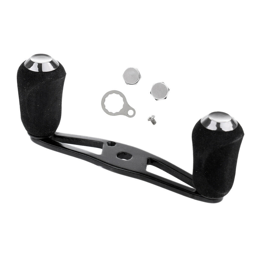 Metal Fishing Reel Handle EVA Knob for Baitcasting Reel with Mounting Kit