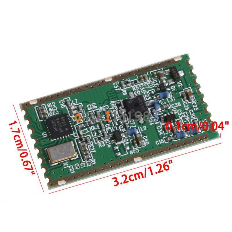 1PCS RFM23BP 433Mhz HopeRF +30dBm 1W High Power RF Wireless Transceiver Module