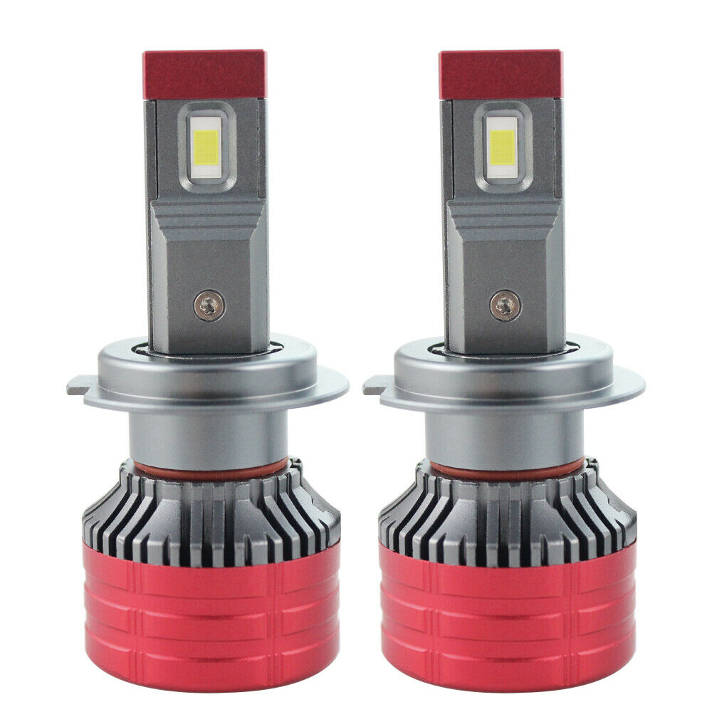 1Pair Auto Canbus Free Anti-Flicker H7 Mini Led Headlights 80W/Set 18000LM 6000K