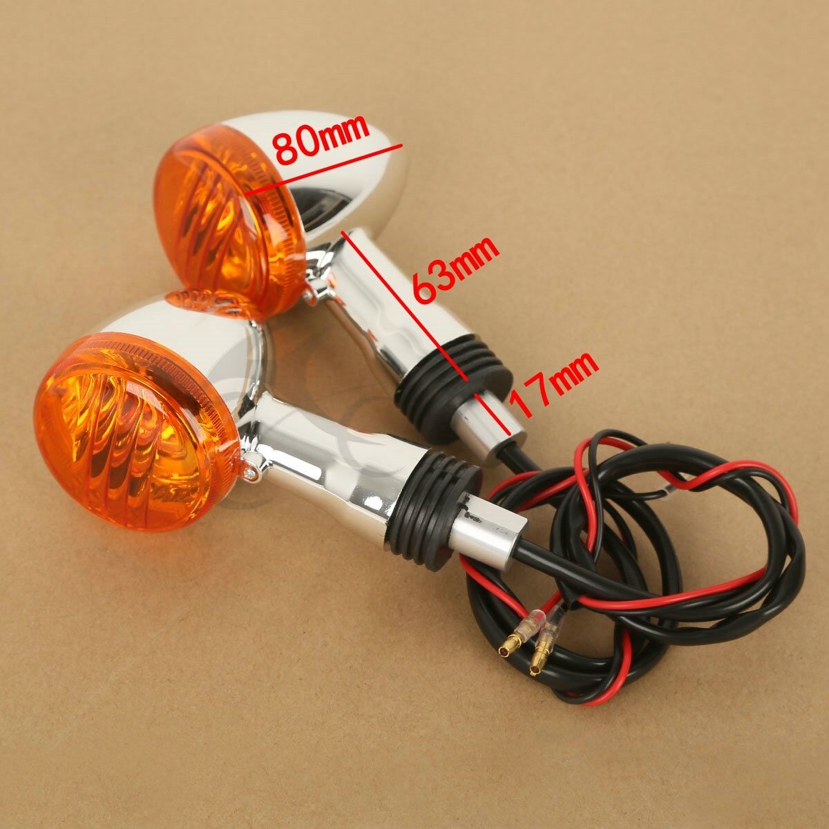 Bullet LED Turn Signals Indicator Light For Suzuki Boulevard M109R VRZ1800 06-13