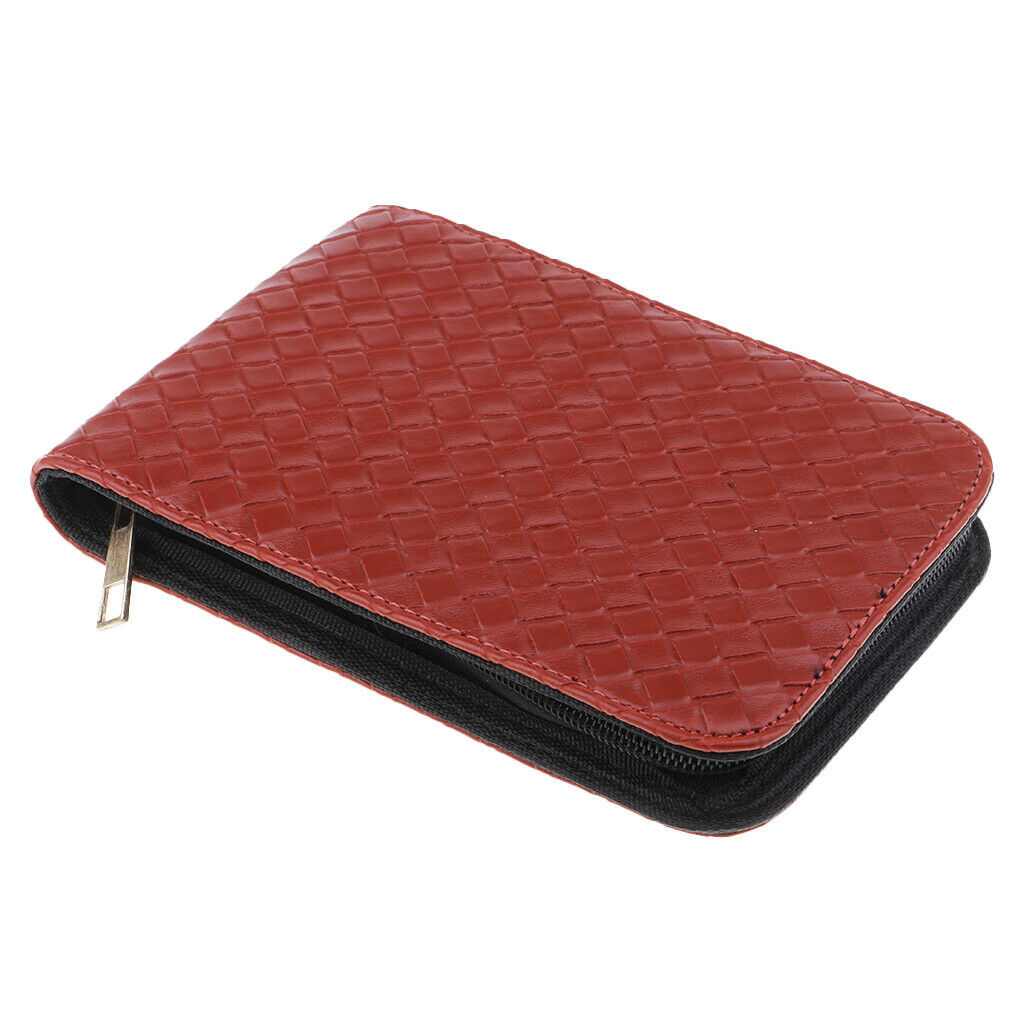 Pen pouch, pen storage case, 12 slots, PU leather, pencil case, children's