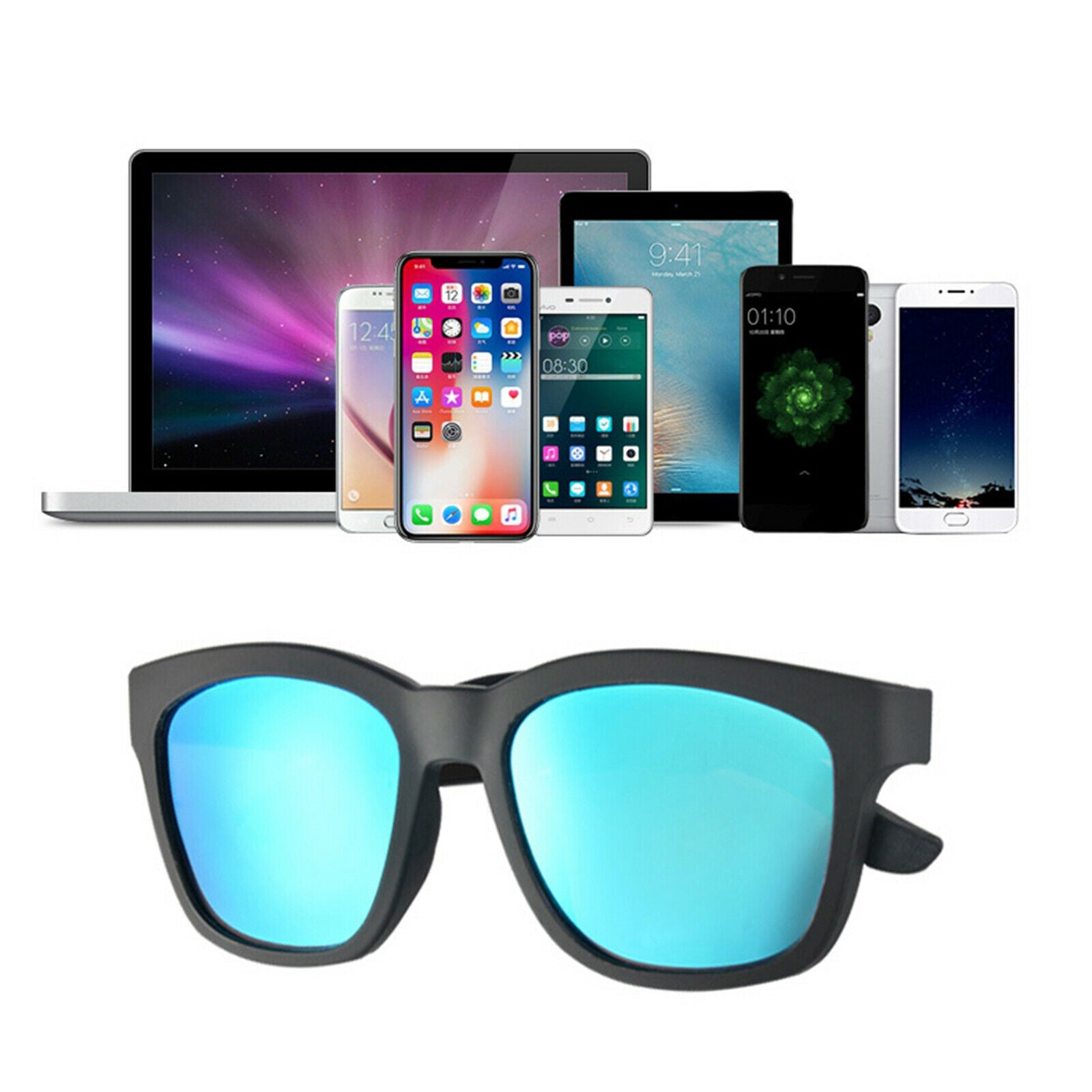 Stylish Audio Eyeglasses Smart Bluetooth Open Ear Headset Glasses Durable