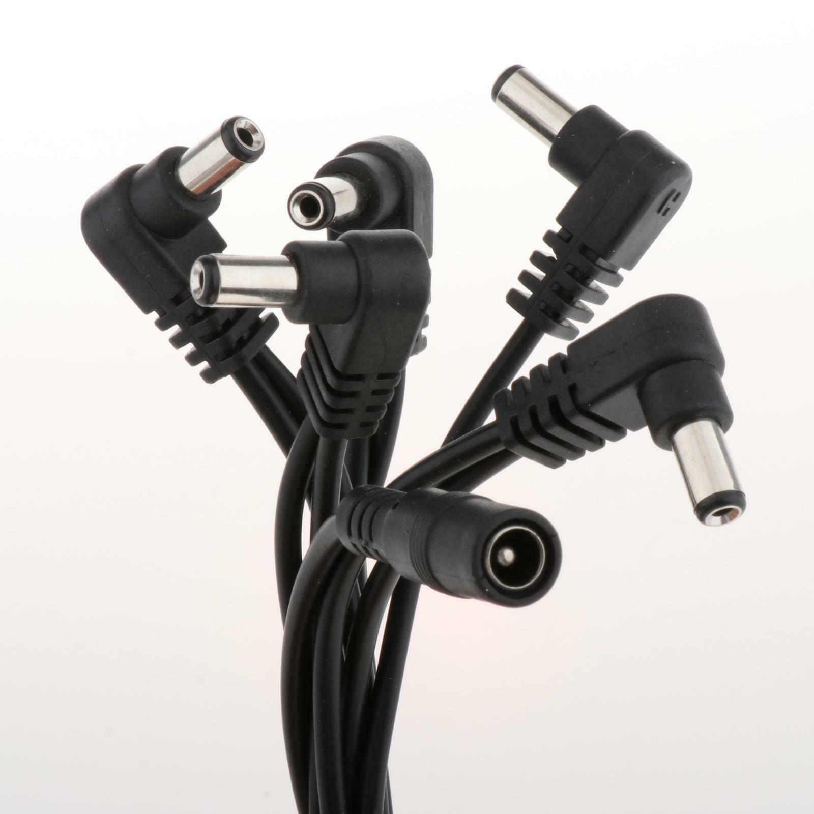 9V Guitar Effect Effector Power Supply Adapter w/ 1 to 5 Way Splitter Cable