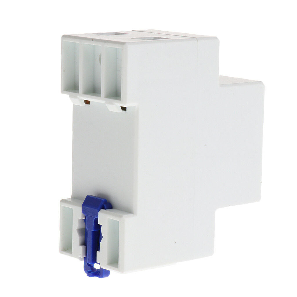 Din Rail Single   Wire Electricity Energy Meter 50Hz AC 220V 15(60)A
