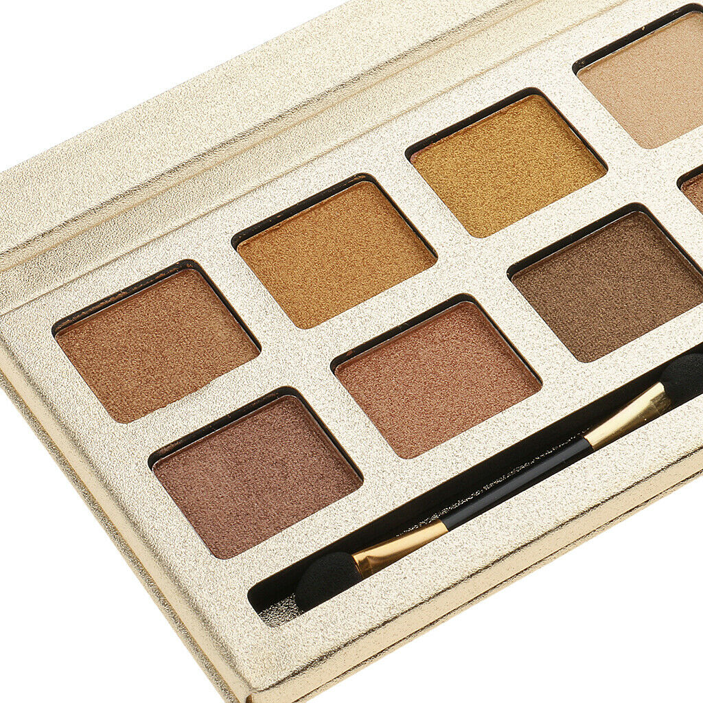 12 Color Waterproof Warm Glitter Smokey Eyeshadow Makeup Palette Shimmer NT3