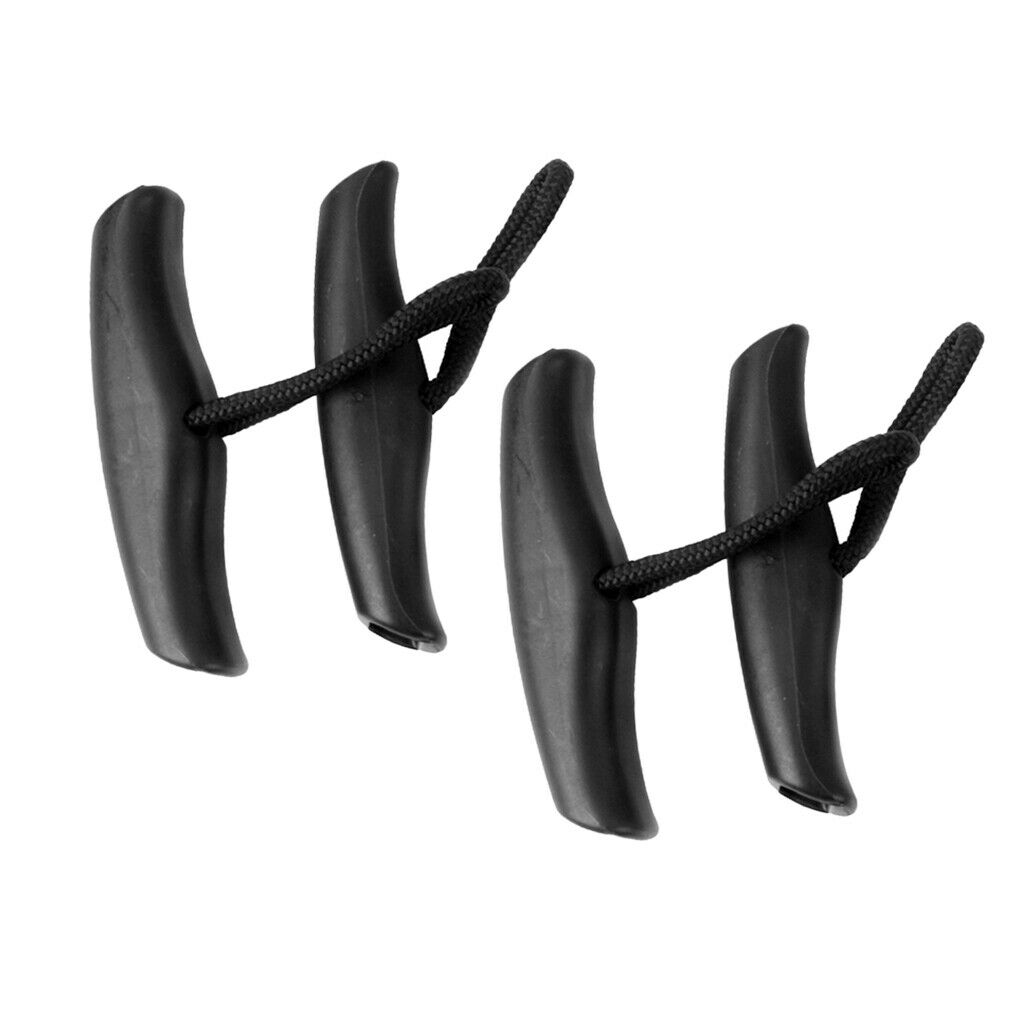4x Anti-Slip Kayak Carry Pull Handle with Cord Carrier Toggle Adjustable