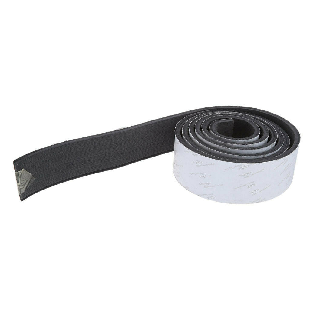2X EVA Faux Teak Decking Sheet Marine Yacht Boat Tape Grey Black Stripe