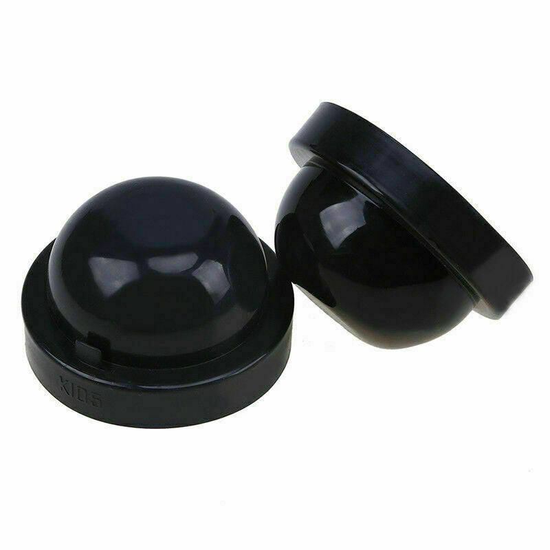 2Pcs HID LED Headlight Dust Cover Sealing Cap 105mm Replace TR34RI For Car