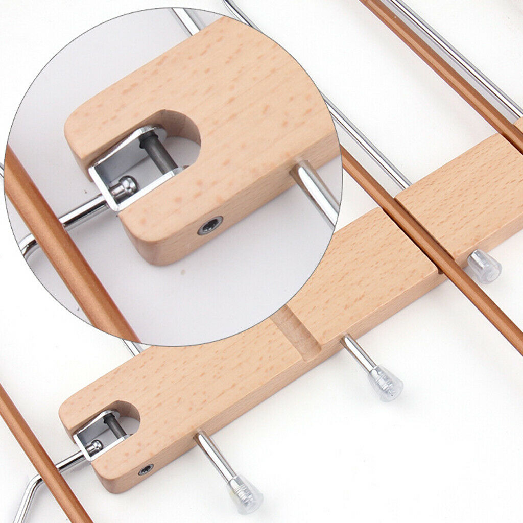 5 in 1 Pants Rack Space Saving Multi-Layer 2 Uses Wardrobe Organizer Racks