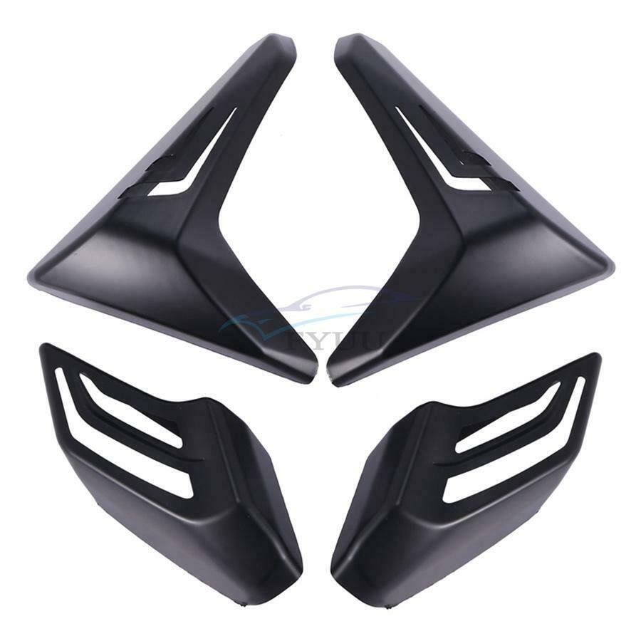 Matte Black Motorcycle Turn Signal Lamp Protector Flash Light Cover For TMAX 530