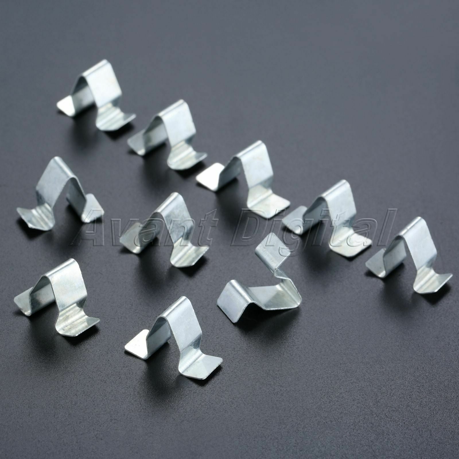 10x metal trim panel lining clips 14mm Small type For  metal trim panel lining