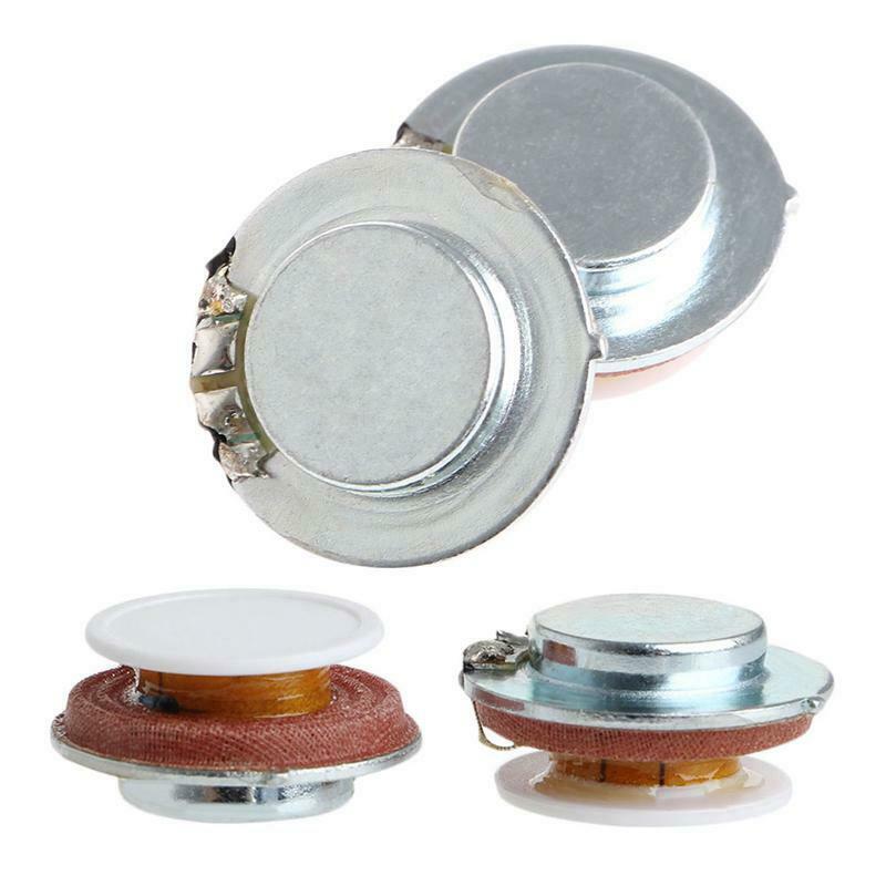 4 Ohm 27mm 3W High Fidelity Audio Stereo Speaker Vibration Resonance 2Pcs