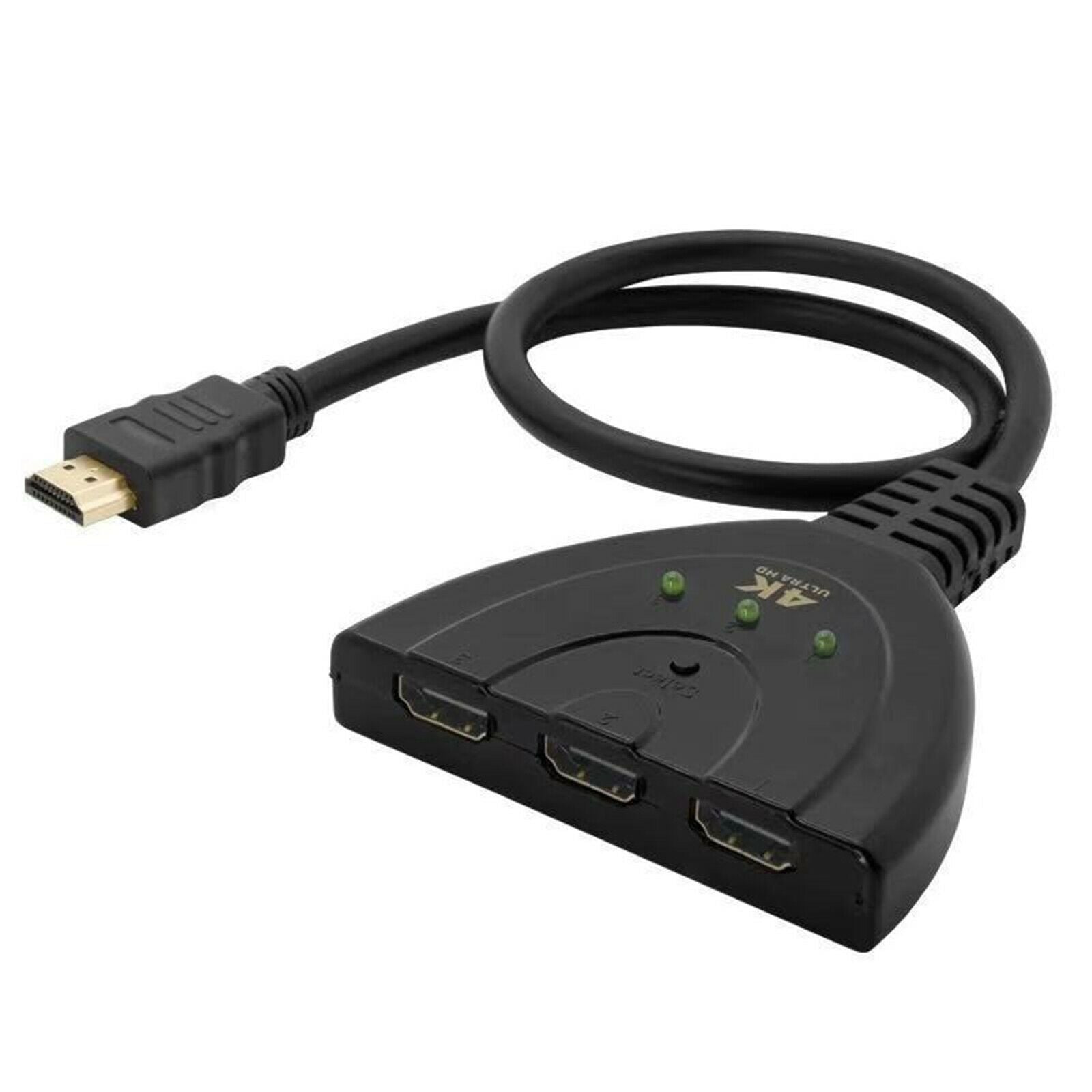New 3 Port HDMI Splitter Cable 1080P Switcher HUB Adapter for HDTV PS4 Xbox