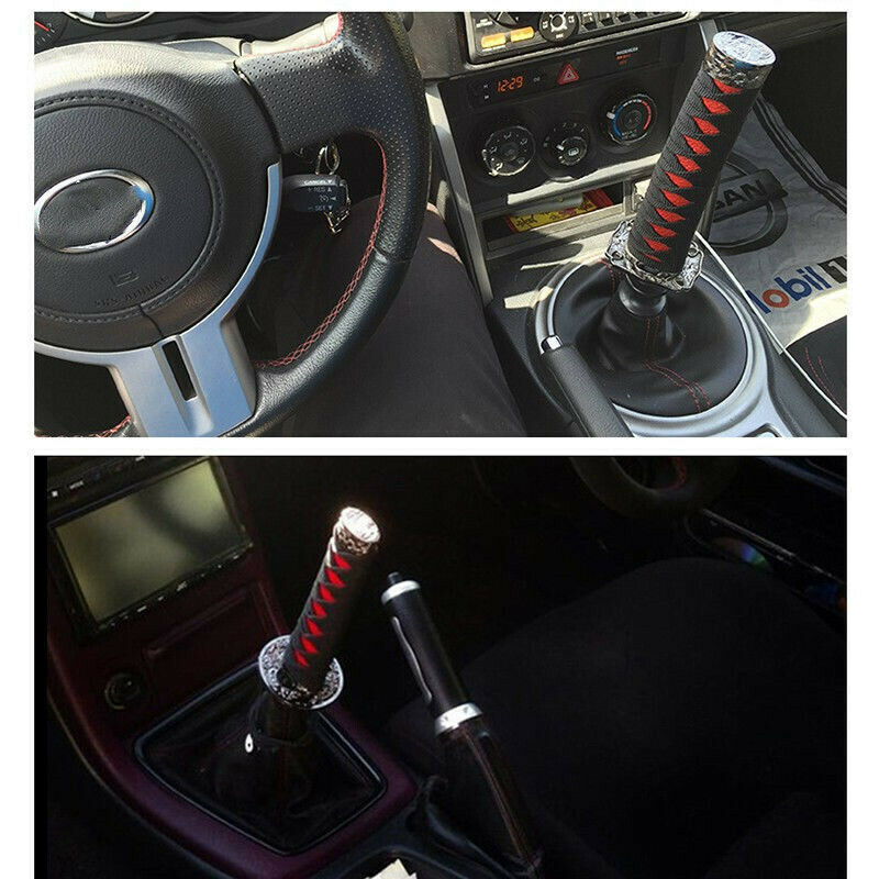 Universal Samurai Sword Vehicle Car Shift Knob Katana Sport Shifter Adapter