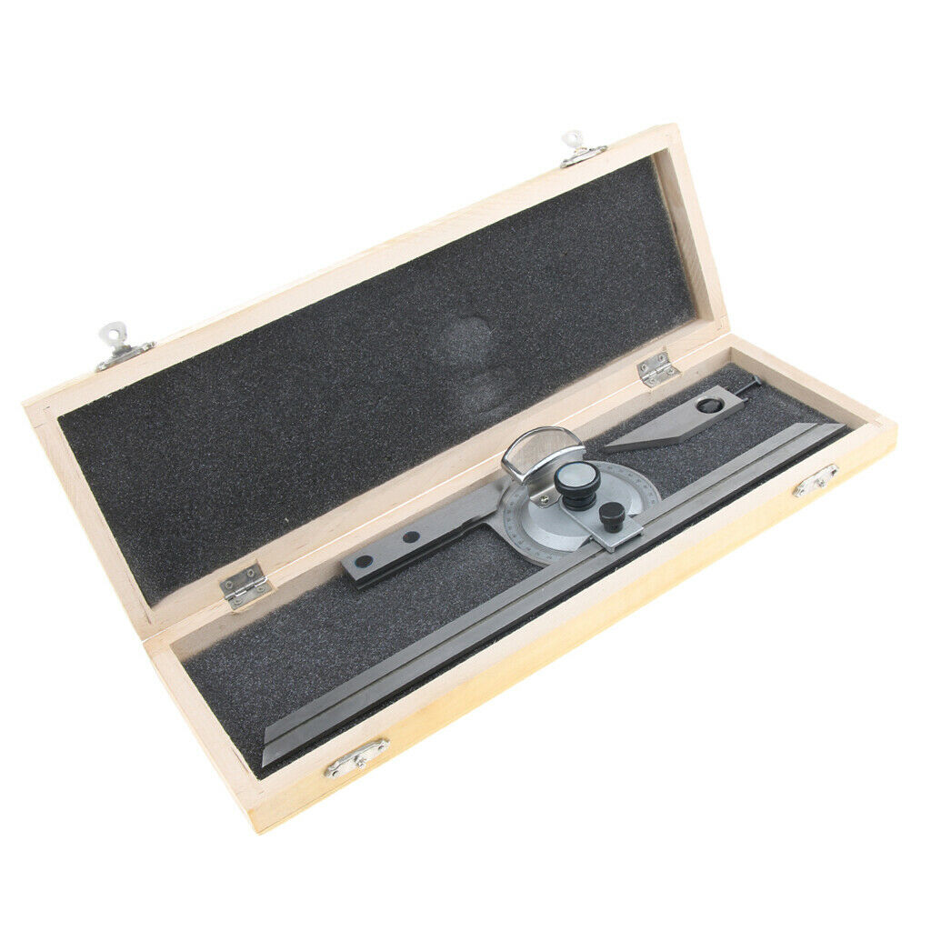 360 ° protractor made of stainless steel For measuring the angle between two