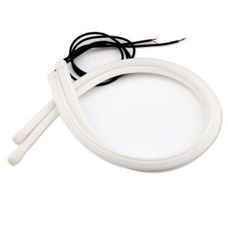 45Cm Flexible White Car Soft Tube Led Strip Light Drl Daytime Running Lig WGBD