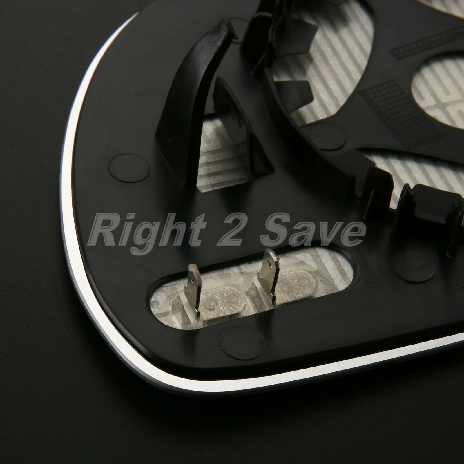 2X Left And Right Door Wing Mirror Glass Heated White For  A3 A4 A5 A6 A8 Q3