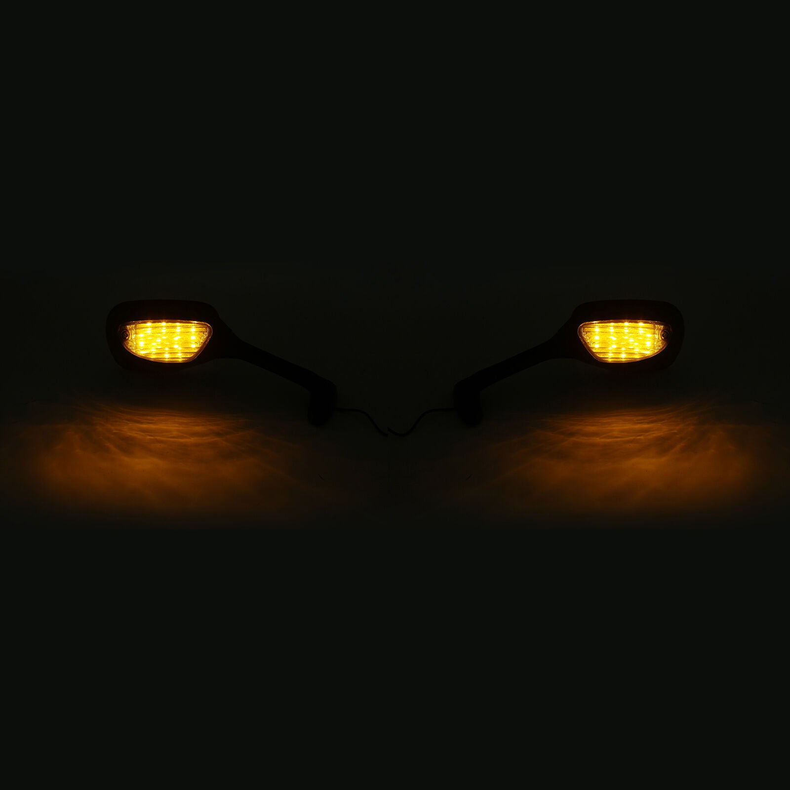Rear View Mirrors LED Turn Signals Fit For GSXR600/750 2006-2015 1000 2005