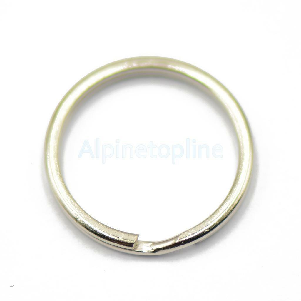 50pcs Fashion Metal Key Holder Split Rings Keyring Keychain Accessories 、.l8