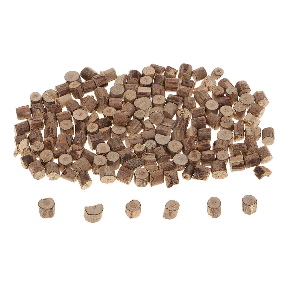 2X 100 Pieces Natural Pine Wood Log Slices Craft Rustic for Wedding Decorations