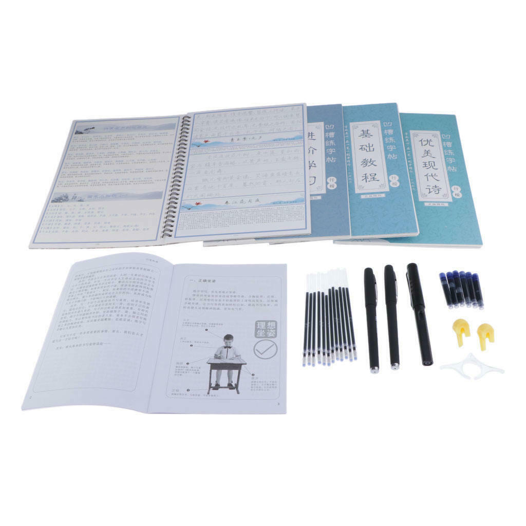 Chinese Script Book Office Supplies Writing Calligraphy Copybook Handwriting