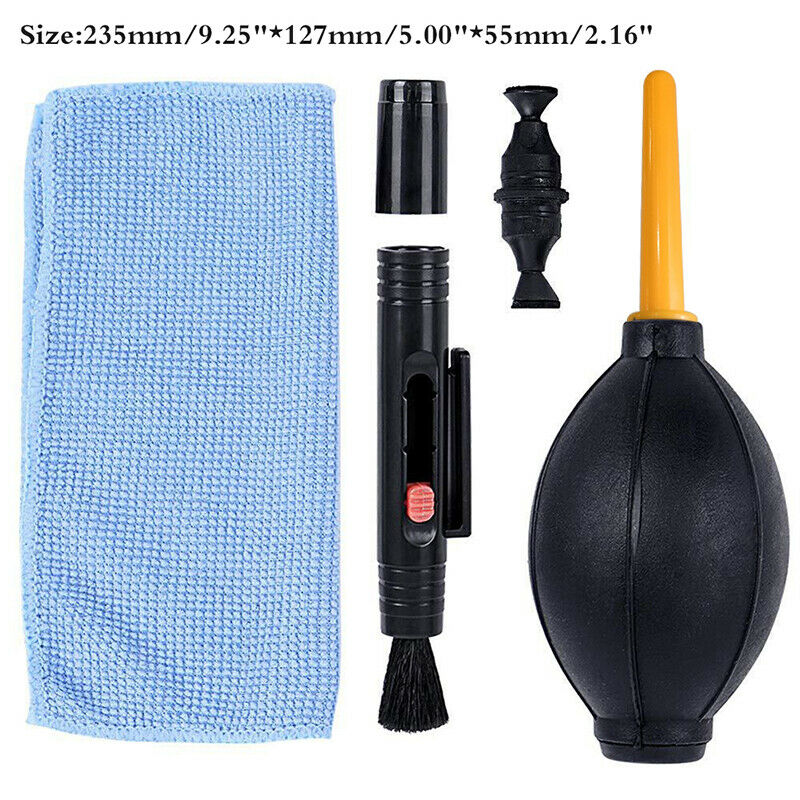 Camera Cleaning Kit Suit Dust Cleaner Brush Air Blower Wipes Cleaning Cloth  NC