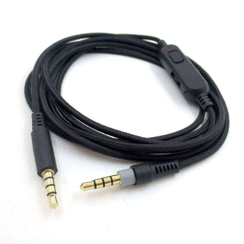 Audio Cable Replacement Headset AUX Cord With Volume Control For Kingston AlpI7