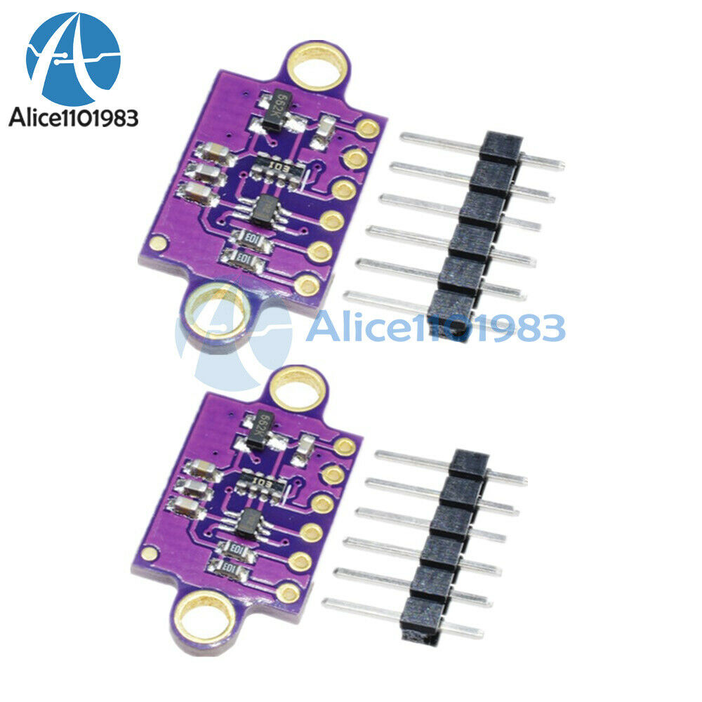 2PCS VL53L0X Time-of-Flight Distance Sensor Breakout GY-VL53L0XV2 Module