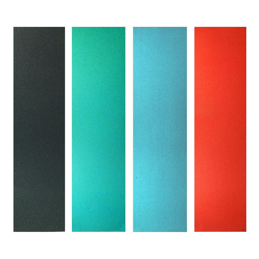 4Pcs Skateboard Deck Sandpaper Grip Tape Skating Board Longboarding Grip Tape