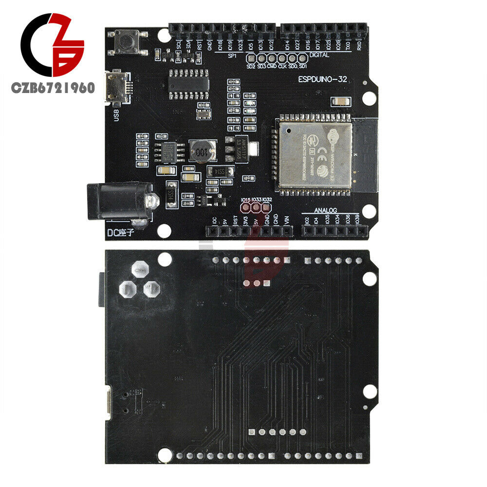 ESP32 WiFi+Bluetooth+UNO WeMos D1 R32 4MB Flash CH340 Board for Arduino