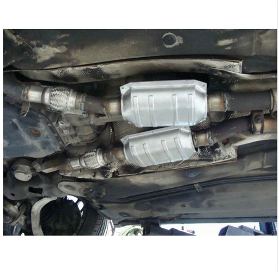 3" Inlet x 6" Long Stainless Steel Double Braid Car Exhaust Pipe Mid Link Pipe