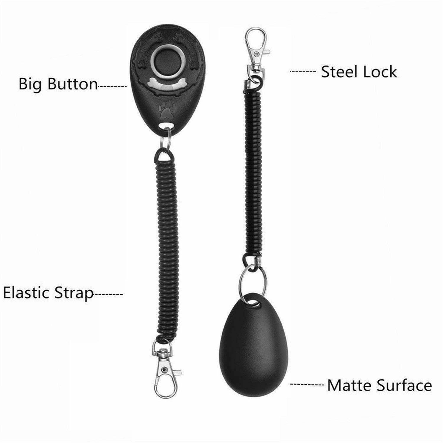 Professional Dog Training Clicker Trainer Tool For Dog Puppy Puppies Keyring