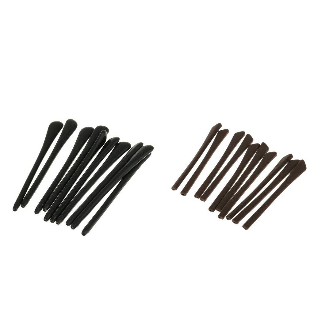 20x Silicone Eyeglasses Glasses Eyewear Frame Temple End Tips Ear Sock Grips